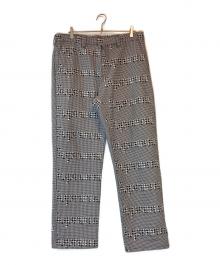 SUPREME（シュプリーム）の古着「work pant black  houndstooth」｜ホワイト×ブラック