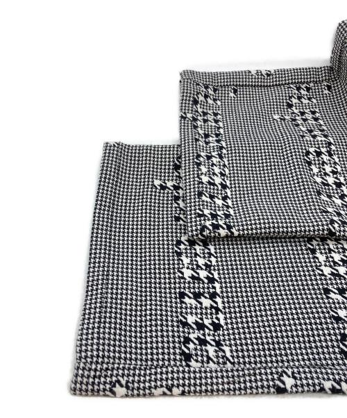 SUPREME（シュプリーム）SUPREME (シュプリーム) work pant black  houndstooth ホワイト×ブラック サイズ:36の古着・服飾アイテム