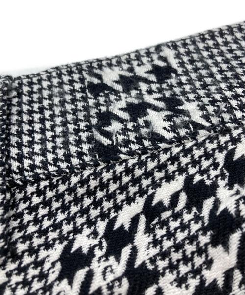 SUPREME（シュプリーム）SUPREME (シュプリーム) work pant black  houndstooth ホワイト×ブラック サイズ:36の古着・服飾アイテム