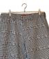 SUPREME (シュプリーム) work pant black  houndstooth ホワイト×ブラック サイズ:36：15000円