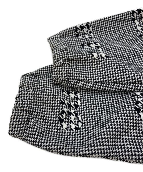 SUPREME（シュプリーム）Supreme (シュプリーム) Houndstooth Logo Jacket ホワイト×ブラック サイズ:XLの古着・服飾アイテム
