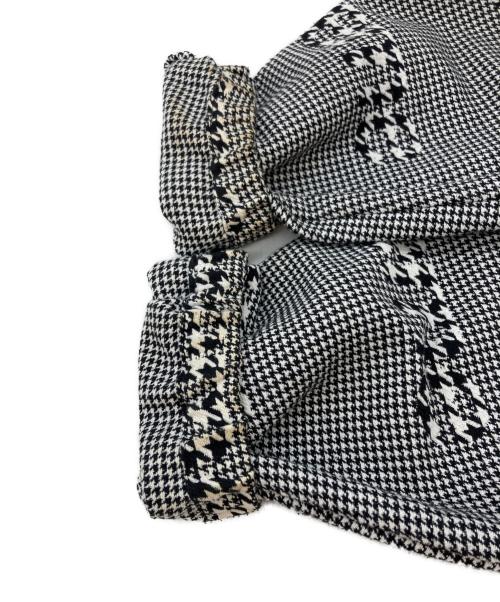 SUPREME（シュプリーム）Supreme (シュプリーム) Houndstooth Logo Jacket ホワイト×ブラック サイズ:XLの古着・服飾アイテム