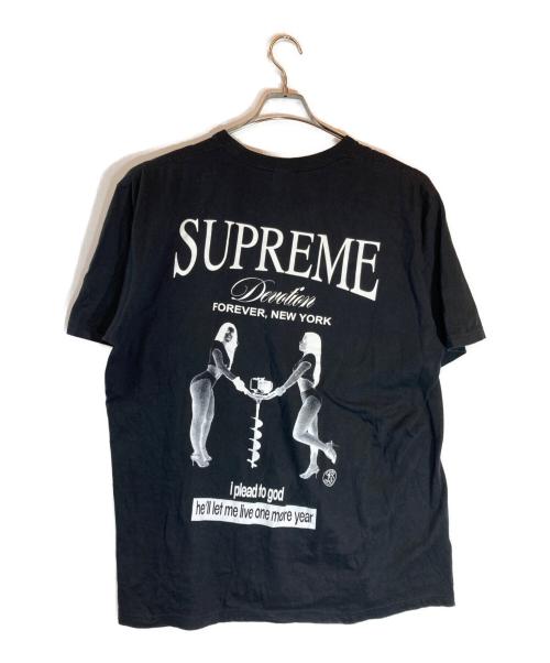 SUPREME（シュプリーム）Supreme (シュプリーム) DEVOTION TEE ブラック サイズ:XLの古着・服飾アイテム