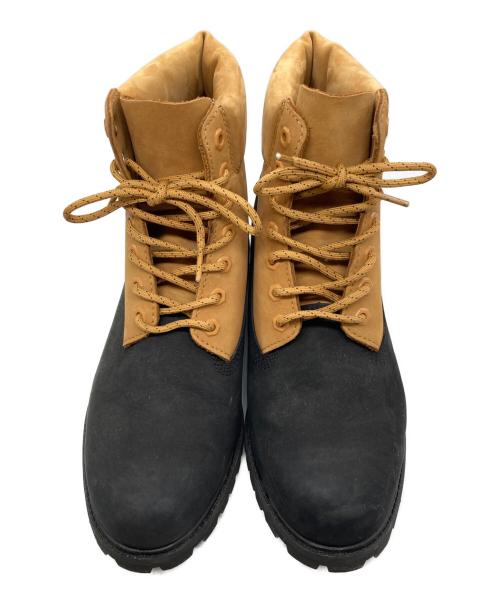 Timberland（ティンバーランド）Timberland (ティンバーランド) プレミアム６インチウォータープルーフブーツ ブラック×ブラウン サイズ:US11Wの古着・服飾アイテム