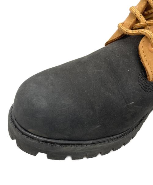 Timberland（ティンバーランド）Timberland (ティンバーランド) プレミアム６インチウォータープルーフブーツ ブラック×ブラウン サイズ:US11Wの古着・服飾アイテム