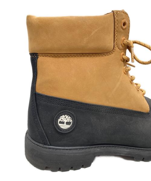 Timberland（ティンバーランド）Timberland (ティンバーランド) プレミアム６インチウォータープルーフブーツ ブラック×ブラウン サイズ:US11Wの古着・服飾アイテム