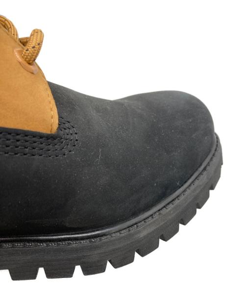 Timberland（ティンバーランド）Timberland (ティンバーランド) プレミアム６インチウォータープルーフブーツ ブラック×ブラウン サイズ:US11Wの古着・服飾アイテム