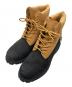 Timberland（ティンバーランド）の古着「プレミアム６インチウォータープルーフブーツ」｜ブラック×ブラウン