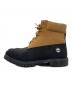 中古・古着 Timberland (ティンバーランド) プレミアム６インチウォータープルーフブーツ ブラック×ブラウン サイズ:US11W：12000円