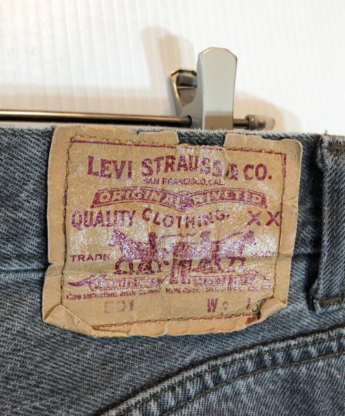 LEVI'S（リーバイス）LEVI'S (リーバイス) デニムパンツ ブラック サイズ:W34×L30の古着・服飾アイテム