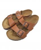 BIRKENSTOCKビルケンシュトック）の古着「アリゾナ レザーサンダル」｜ブラウン