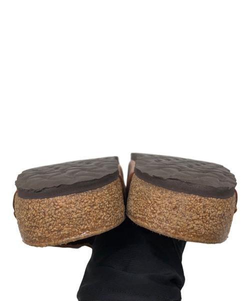 BIRKENSTOCK（ビルケンシュトック）BIRKENSTOCK (ビルケンシュトック) アリゾナ レザーサンダル ブラウン サイズ:43の古着・服飾アイテム