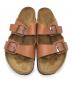 中古・古着 BIRKENSTOCK (ビルケンシュトック) アリゾナ レザーサンダル ブラウン サイズ:43：8000円