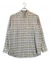 AURALEE（オーラリー）の古着「SUPER LIGHT WOOL CHECK SHIRTS」｜ベージュ