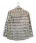 AURALEE (オーラリー) SUPER LIGHT WOOL CHECK SHIRTS ベージュ サイズ:3：25000円