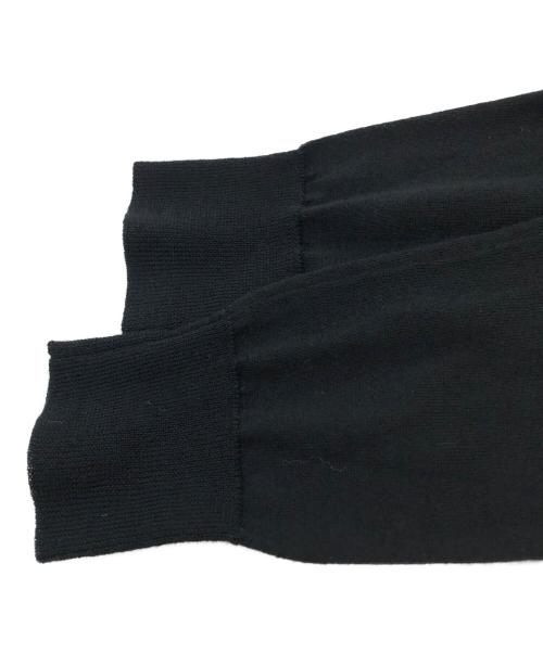 COMME des GARCONS SHIRT（コムデギャルソンシャツ）COMME des GARCONS SHIRT (コムデギャルソンシャツ) ニット切替シャツ ブルー×ブラック サイズ:Sの古着・服飾アイテム