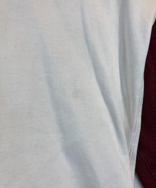 NUMBER (N)INE（ナンバーナイン）NUMBER (N)INE (ナンバーナイン) ダブルフェイスラグランスウェット ホワイト サイズ:3の古着・服飾アイテム