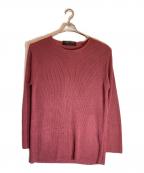 COMME des GARCONS HOMME PLUSコムデギャルソンオムプリュス）の古着「アクリルニット」｜ピンク