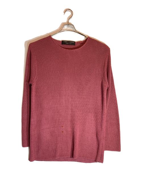 COMME des GARCONS HOMME PLUS（コムデギャルソンオムプリュス）COMME des GARCONS HOMME PLUS (コムデギャルソンオムプリュス) アクリルニット ピンク サイズ:無しの古着・服飾アイテム