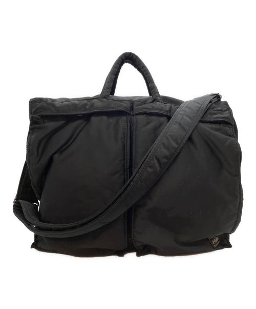 PORTER（ポーター）PORTER (ポーター) タンカー2WAYショルダーバッグ ブラックの古着・服飾アイテム