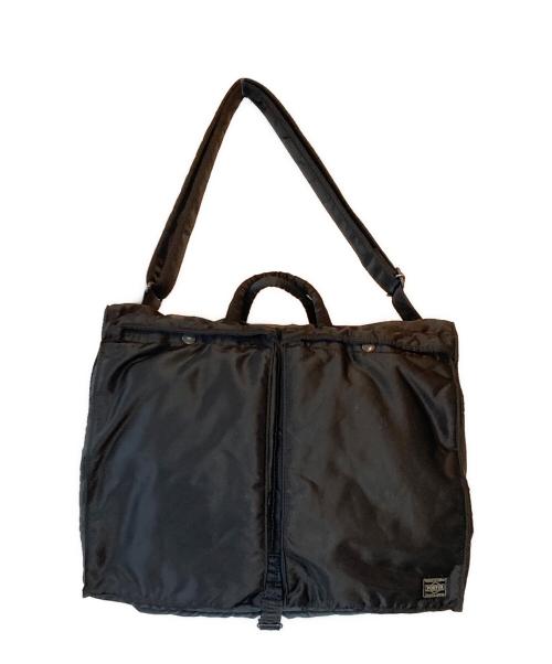 PORTER（ポーター）PORTER (ポーター) タンカー2WAYショルダーバッグ ブラックの古着・服飾アイテム