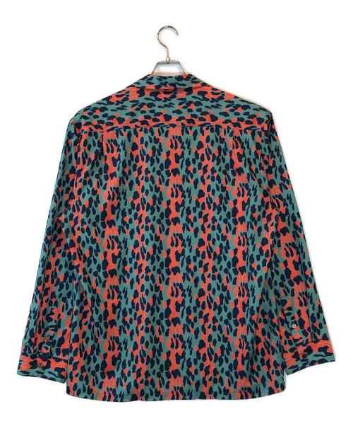WACKO MARIA（ワコマリア）WACKO MARIA (ワコマリア) HAWAIIAN SHIRT L/S (TYPE-2) グリーン×レッド サイズ:XLの古着・服飾アイテム