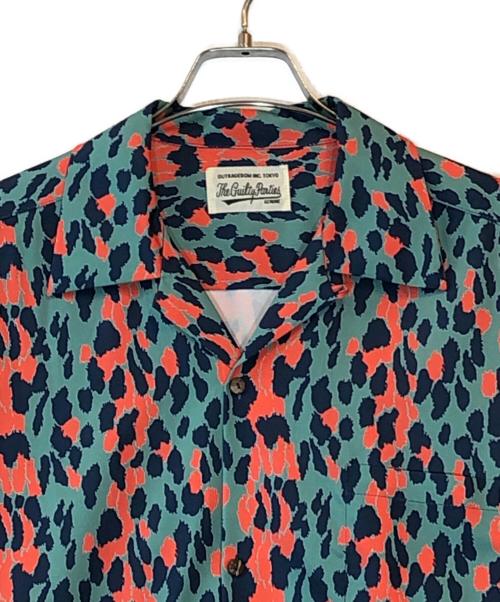 WACKO MARIA（ワコマリア）WACKO MARIA (ワコマリア) HAWAIIAN SHIRT L/S (TYPE-2) グリーン×レッド サイズ:XLの古着・服飾アイテム