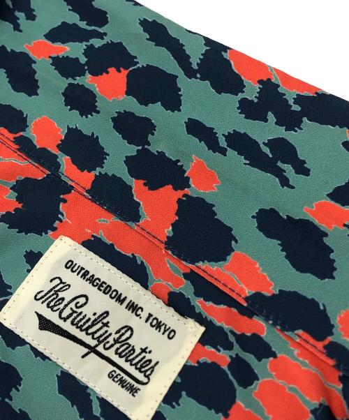 WACKO MARIA（ワコマリア）WACKO MARIA (ワコマリア) HAWAIIAN SHIRT L/S (TYPE-2) グリーン×レッド サイズ:XLの古着・服飾アイテム