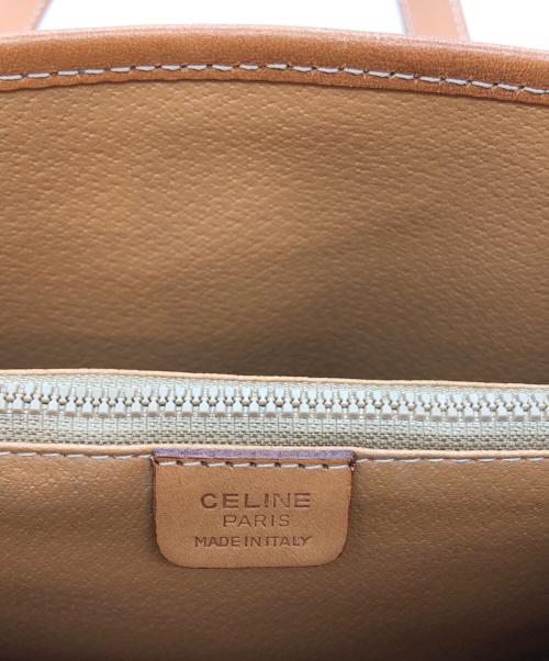 CELINE（セリーヌ）CELINE (セリーヌ) マカダム柄トートバッグ ブラウンの古着・服飾アイテム