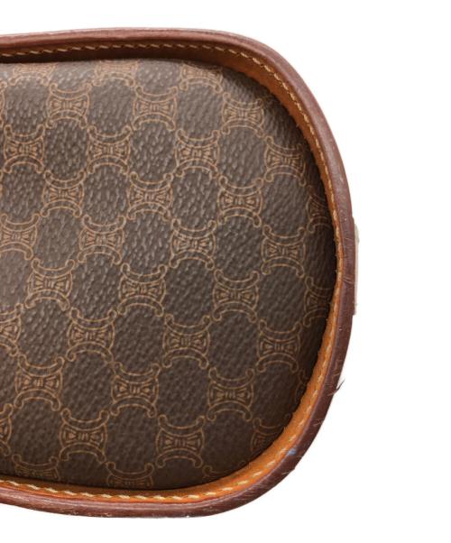 CELINE（セリーヌ）CELINE (セリーヌ) マカダム柄トートバッグ ブラウンの古着・服飾アイテム