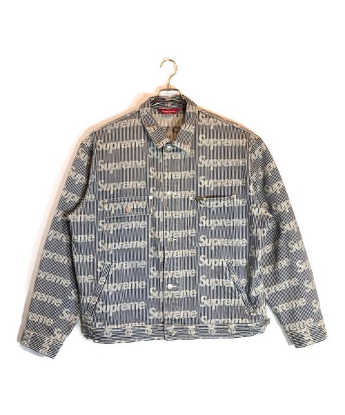 SUPREME（シュプリーム）Supreme (シュプリーム) Denim Chore Trucker Jacket（デニムチョアトラッカージャケット） インディゴ サイズ:XLの古着・服飾アイテム
