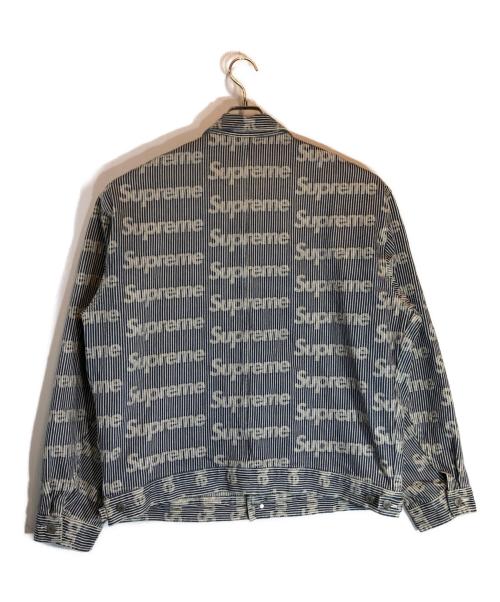 SUPREME（シュプリーム）Supreme (シュプリーム) Denim Chore Trucker Jacket（デニムチョアトラッカージャケット） インディゴ サイズ:XLの古着・服飾アイテム