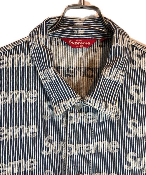 SUPREME（シュプリーム）Supreme (シュプリーム) Denim Chore Trucker Jacket（デニムチョアトラッカージャケット） インディゴ サイズ:XLの古着・服飾アイテム