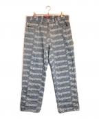 SUPREMEシュプリーム）の古着「Denim Painter Pant」｜インディゴ