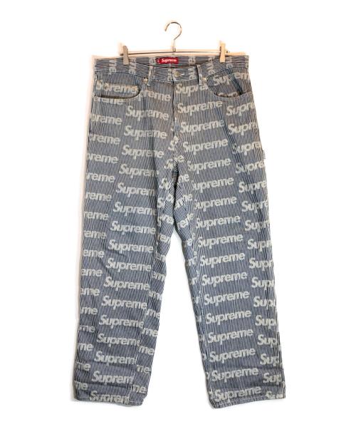 SUPREME（シュプリーム）Supreme (シュプリーム) Denim Painter Pant インディゴ サイズ:36の古着・服飾アイテム