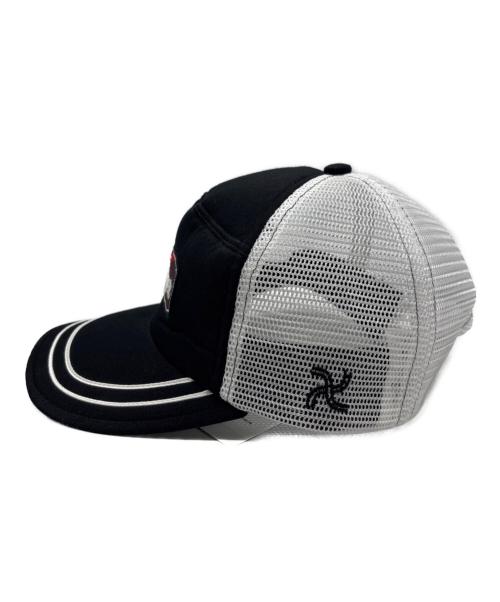 CHALLENGER（チャレンジャー）CHALLENGER (チャレンジャー) Two Tone Logo Cap ブラック×ホワイト 未使用品の古着・服飾アイテム