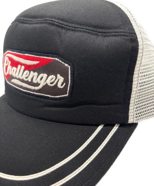 CHALLENGER（チャレンジャー）CHALLENGER (チャレンジャー) Two Tone Logo Cap ブラック×ホワイト 未使用品の古着・服飾アイテム
