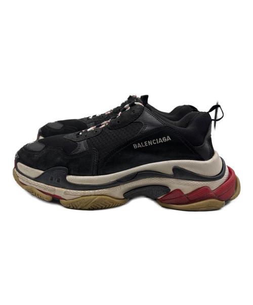 BALENCIAGA（バレンシアガ）BALENCIAGA (バレンシアガ) Triple S ボリュームスニーカー ブラック サイズ:US11の古着・服飾アイテム
