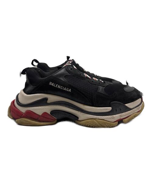 BALENCIAGA（バレンシアガ）BALENCIAGA (バレンシアガ) Triple S ボリュームスニーカー ブラック サイズ:US11の古着・服飾アイテム
