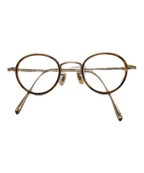 BJ CLASSIC（ビージェークラシックコレクション）BJ CLASSIC (ビージェークラシックコレクション) 眼鏡 ゴールド サイズ:45□23-152の古着・服飾アイテム