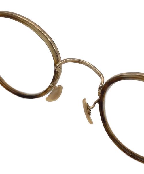 BJ CLASSIC（ビージェークラシックコレクション）BJ CLASSIC (ビージェークラシックコレクション) 眼鏡 ゴールド サイズ:45□23-152の古着・服飾アイテム