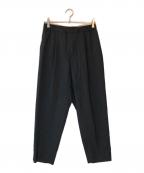 ATONエイトン）の古着「Wool tropical easy tapered pants」｜グレー
