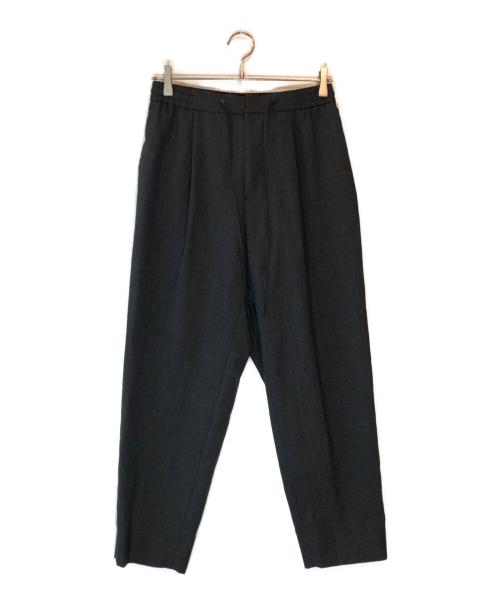 ATON（エイトン）ATON (エイトン) Wool tropical easy tapered pants グレー サイズ:02の古着・服飾アイテム