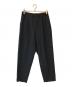 ATON（エイトン）の古着「Wool tropical easy tapered pants」｜グレー