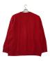 RAF SIMONS (ラフシモンズ) 19AW PRINTED ARAN KNIT SWEATER レッド サイズ:M：22000円