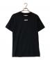 OFFWHITE（オフホワイト）の古着「Slim Fit Airport Tape Print T-Shirt」｜ブラック