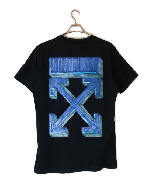 OFFWHITE（オフホワイト）OFFWHITE (オフホワイト) ARROW SLIM T-SHIRT ブラック サイズ:Mの古着・服飾アイテム