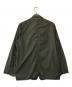 ATON (エイトン) GARMENT DYED TAILORED JACKET カーキ サイズ:06：25000円