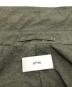 中古・古着 ATON (エイトン) GARMENT DYED TAILORED JACKET カーキ サイズ:06：25000円