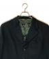 COMME des GARCONS HOMME (コムデギャルソン オム) 裏地ペイズリーメッシュ3Bジャケット ブラック サイズ:M：13000円
